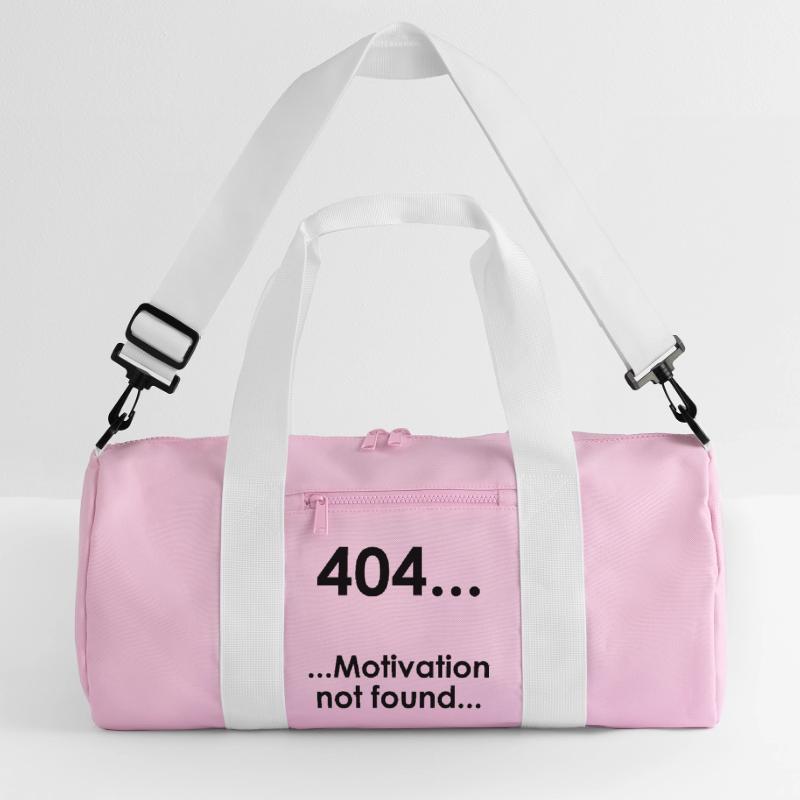 Unispruch "Error404" Student Geschenk, Studenten Recycelte Duffel Bag