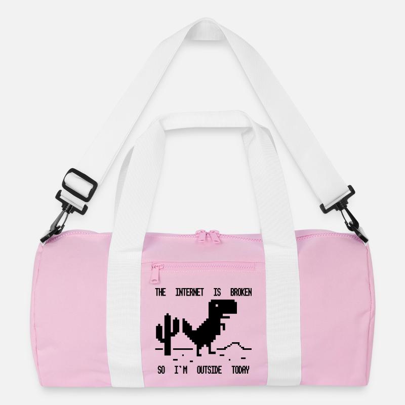 Das Internet ist kaputt Recycelte Duffel Bag