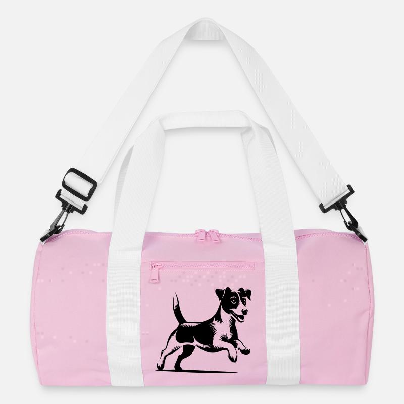 Jack Russell Terrier Recycled Duffel Bag