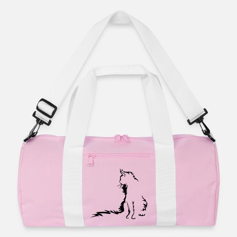 Maine Coon Katze Recycelte Duffel Bag