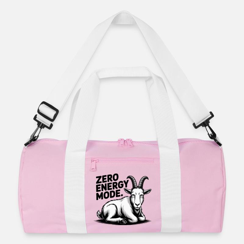 Zero-Energie-Mode-Ziege Recycelte Duffel Bag