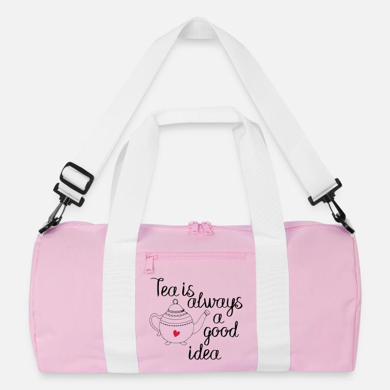 tea is always a good idea 2c Recycled Duffel Bag