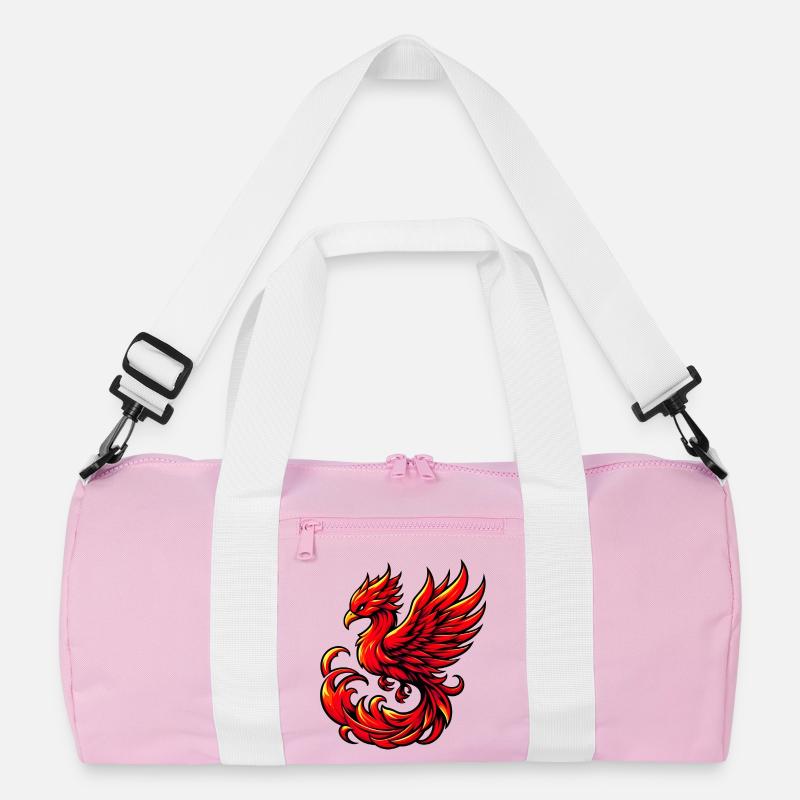 Red Phoenix Recycled Duffel Bag