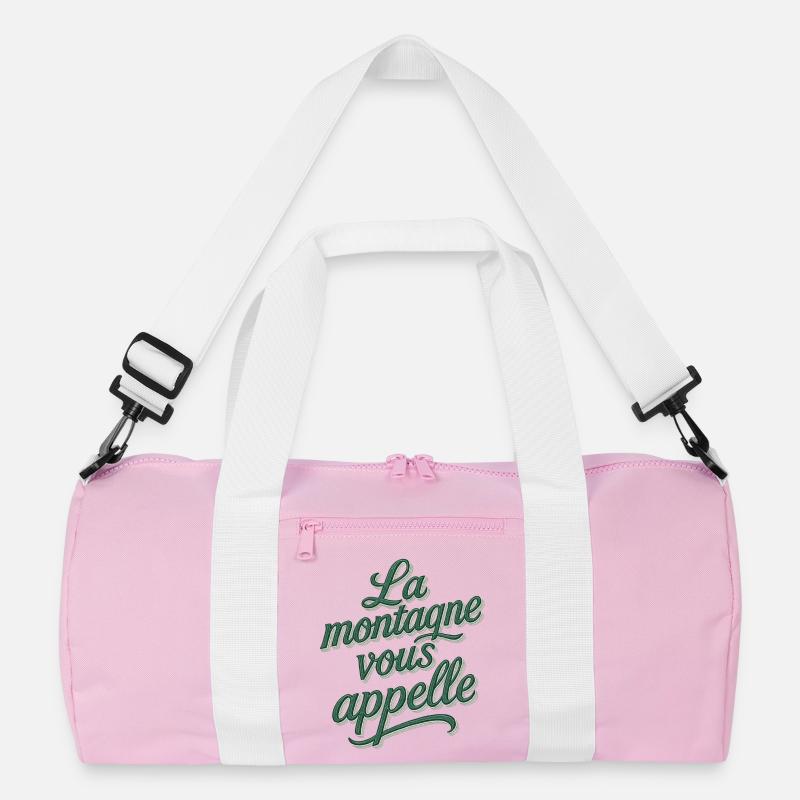 The mountains are calling! Recycled Duffel Bag
