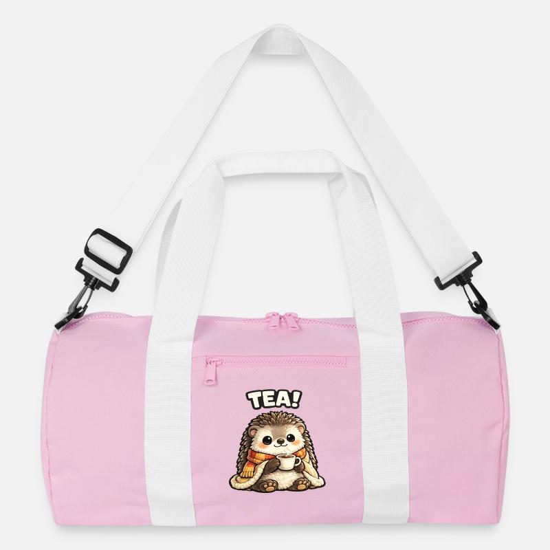 H Hedgehog Tee Time Cozy Recycelte Duffel Bag