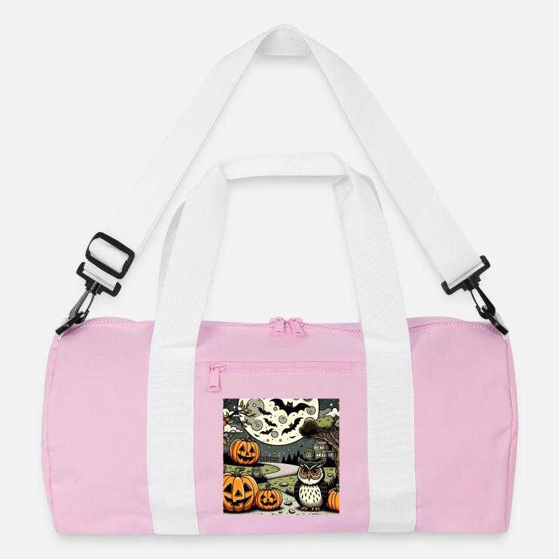 Halloween Design Recycelte Duffel Bag