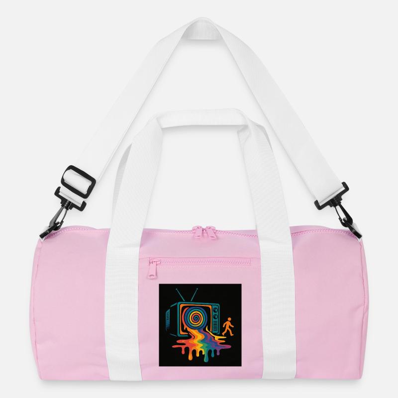 Melted Media – Raus aus der Matrix Recycelte Duffel Bag