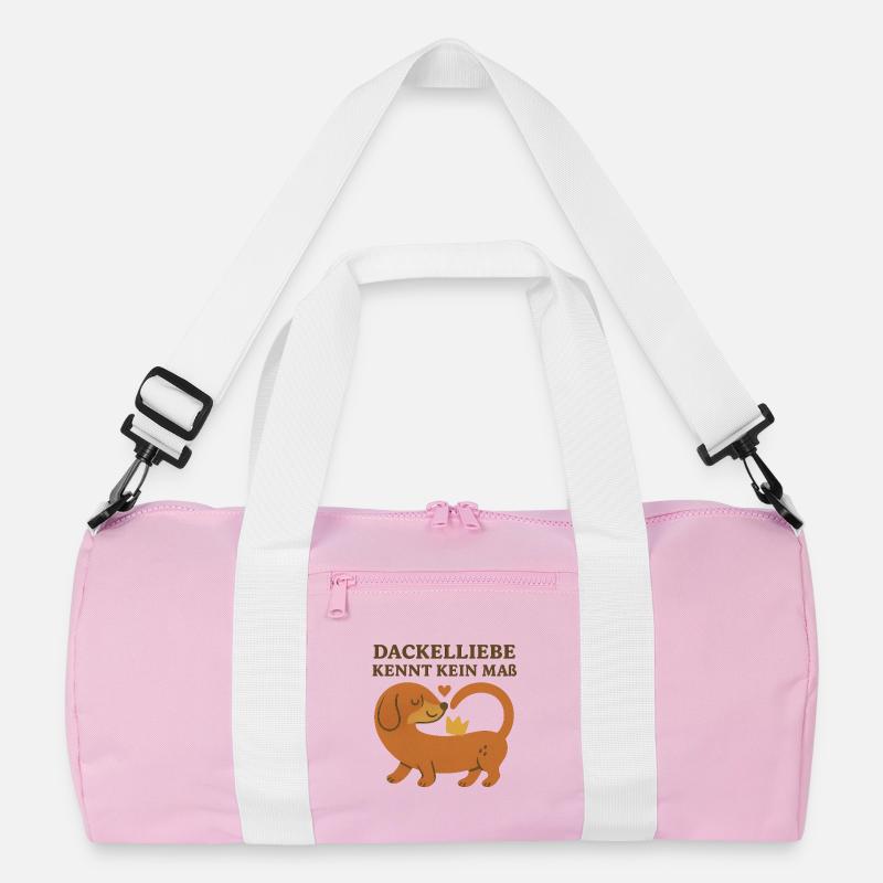Dackelliebe kennt kein maß Recycelte Duffel Bag