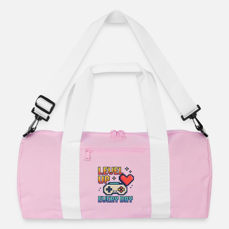 LEVEL UP / EVERY DAY Recycelte Duffel Bag