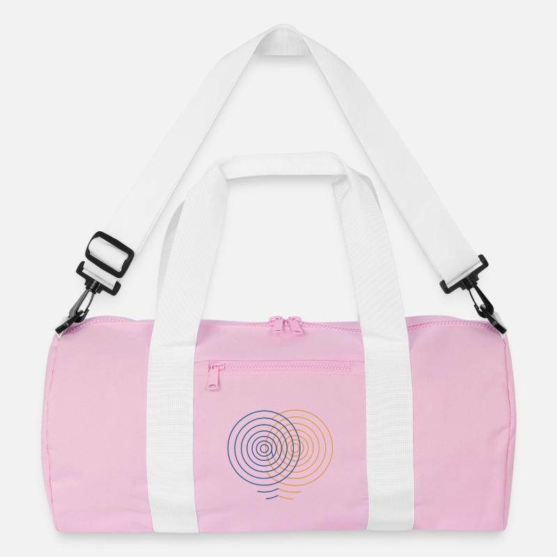 Concentric Interference – Physics Design Recycled Duffel Bag