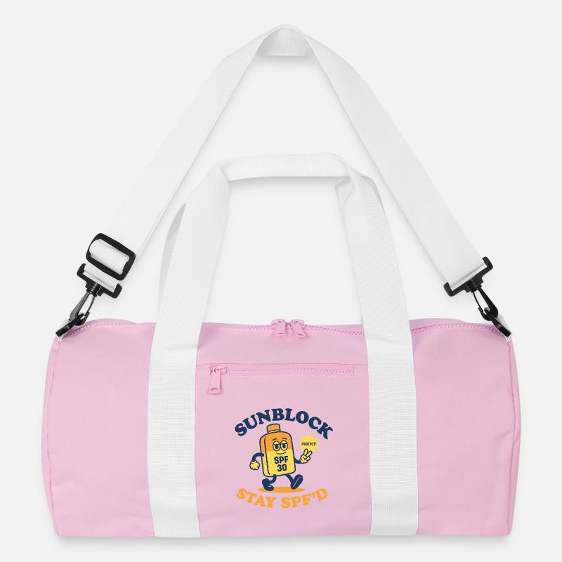 Sunblock Squad – Bleiben Sie mit Lichtschutzfaktor Recycelte Duffel Bag
