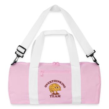 Overthinking Team - Recycled Duffel Bag - pink/white - Front