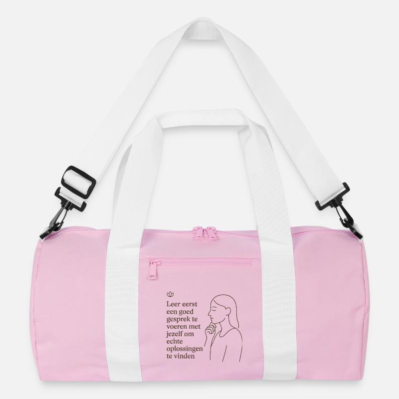 Personal Learning Suggestion Illustration Recycled Duffel Bag