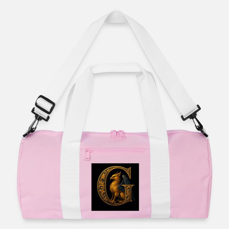 G – Magisches Ornament mit Greif Recycelte Duffel Bag