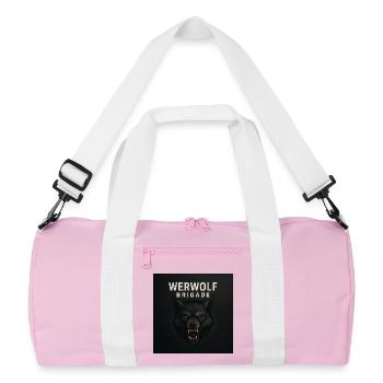 file_000000006ed8622fbe372dac71140eaa - Recycled Duffel Bag - pink/white - Front