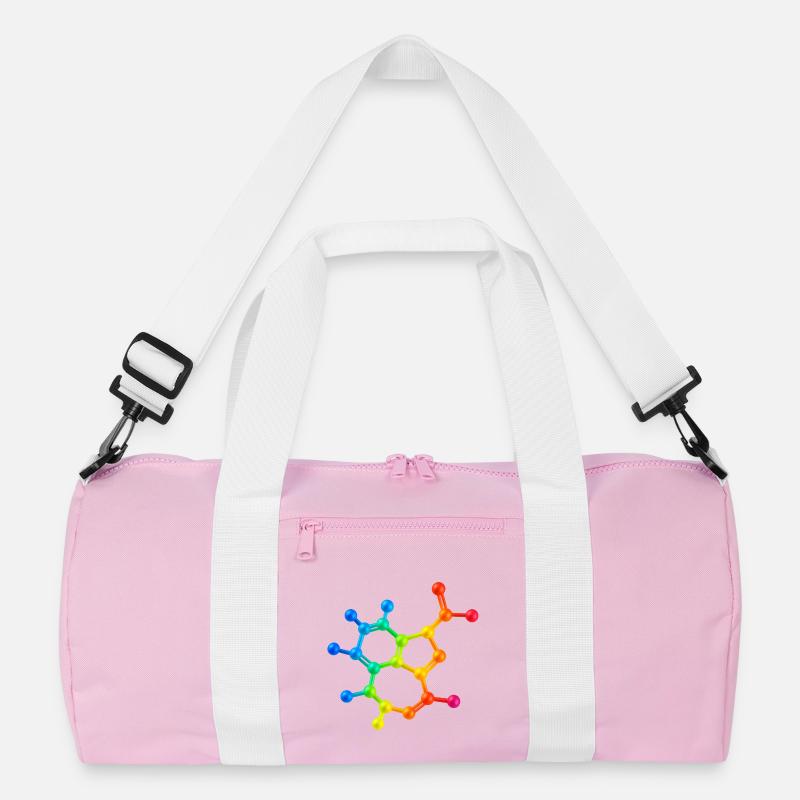 Trippy acid has visual effect Recycled Duffel Bag