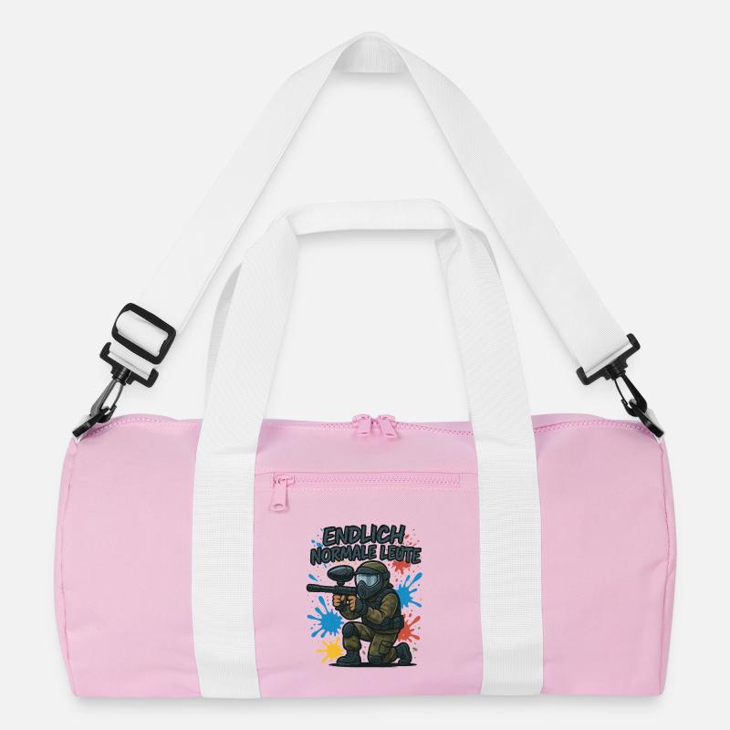 Endlich Normale Leute Paintballheld Recycelte Duffel Bag