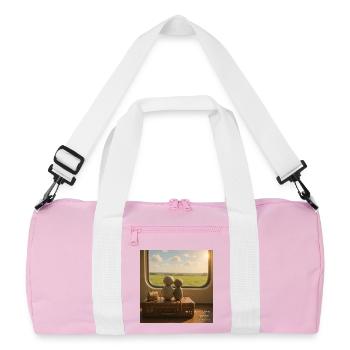 Railside Companions Travel Set - Recycled Duffel Bag - pink/white - Front