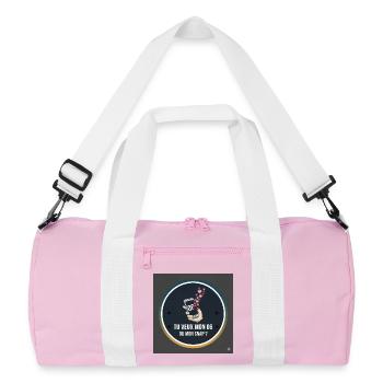 Do you want my 06 or my Snap? - Recycled Duffel Bag - pink/white - Front