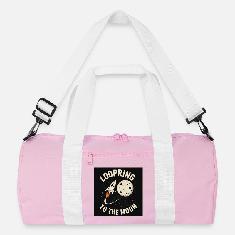 Loopring to the Moon! Recycelte Duffel Bag
