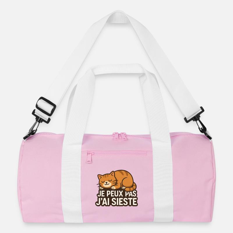 Ich kann nicht, ich mache ein Nickerchen. Recycelte Duffel Bag