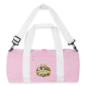 Landfrauen Gemeinsam Stark - Recycelte Duffel Bag - Rosa/Weiß - Vorne