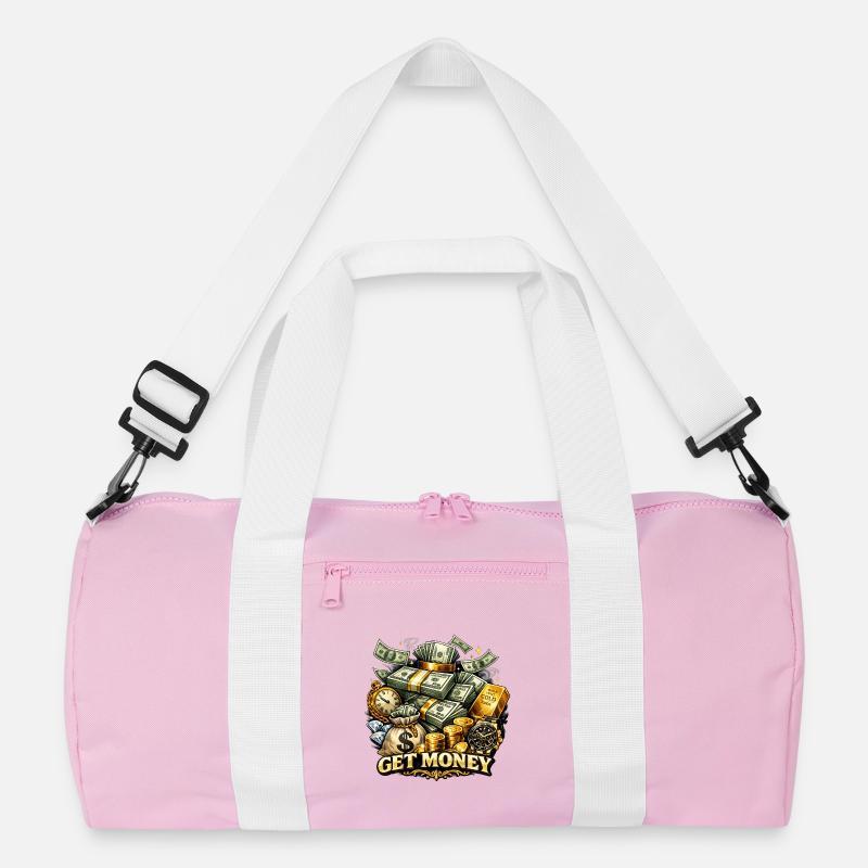 Get Money  Recycelte Duffel Bag