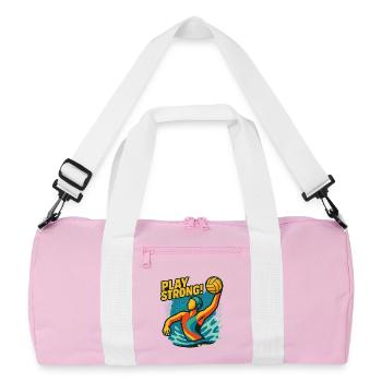 Power Water Polo - Recycled Duffel Bag - pink/white - Front