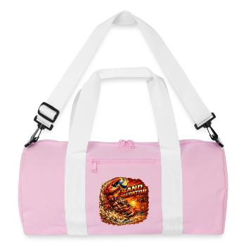 Sand Predator attack - Recycled Duffel Bag - pink/white - Front