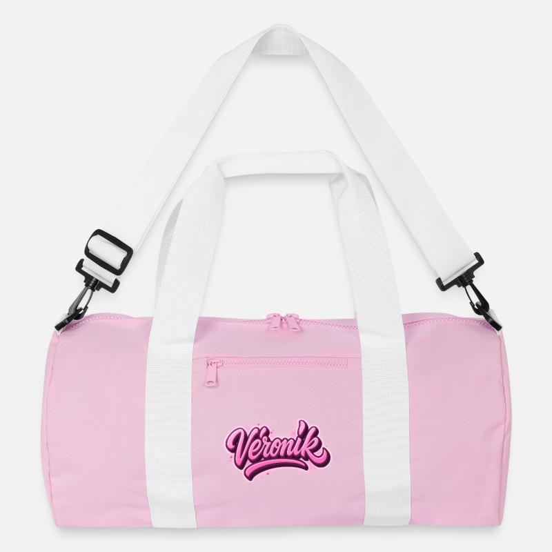 Veronik Graffiti name, ideal gift on t-shi Recycled Duffel Bag