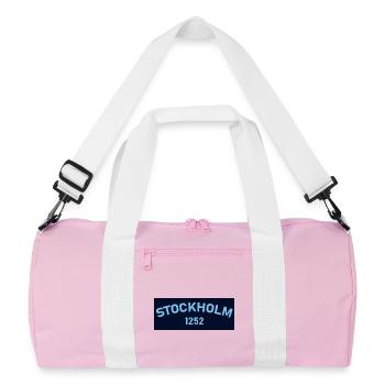 Stockholm 1252 - Recycled Duffel Bag - pink/white - Front