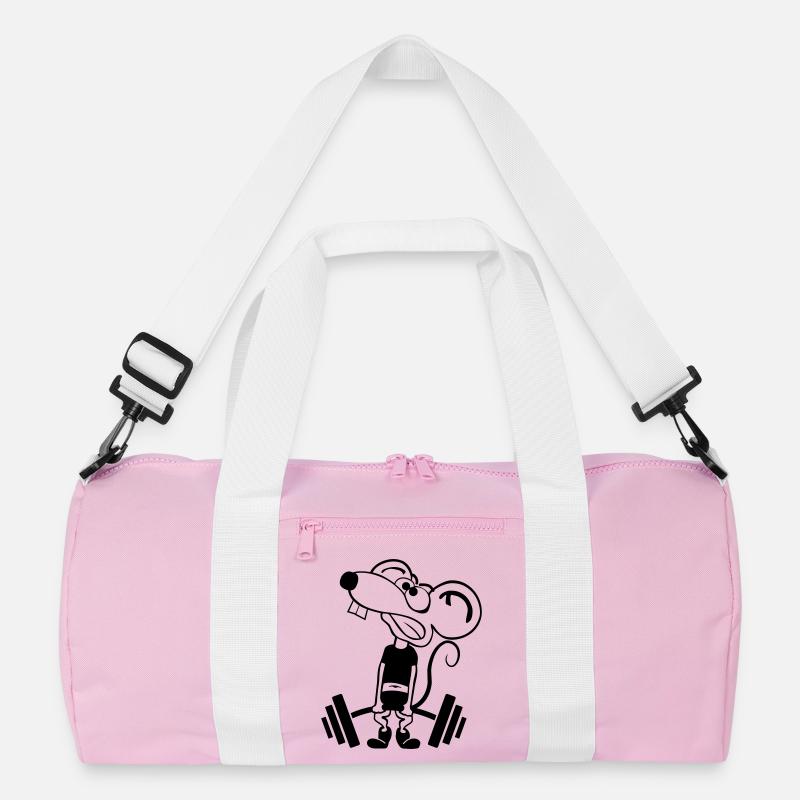 Pump Maus kontur 2c Recycelte Duffel Bag