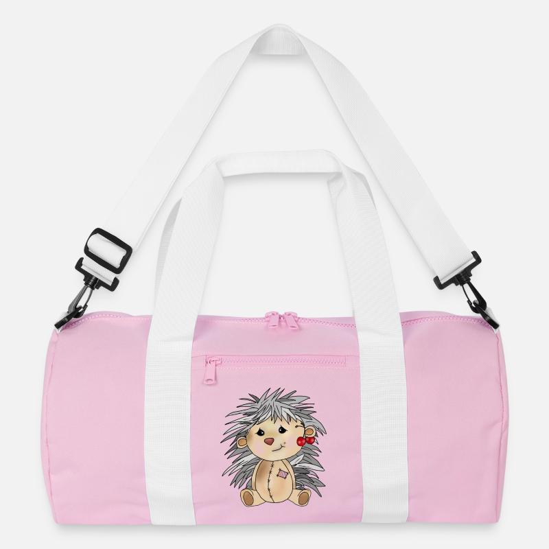 Igel mit Kirschen Recycelte Duffel Bag