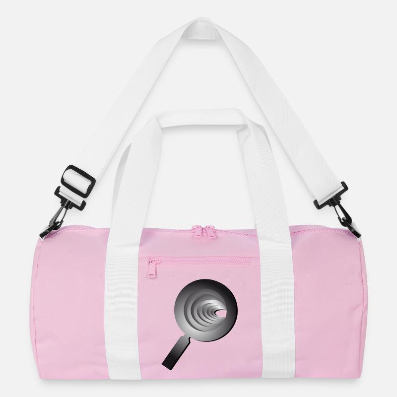 3D magnifying glass - Lupe Recycelte Duffel Bag