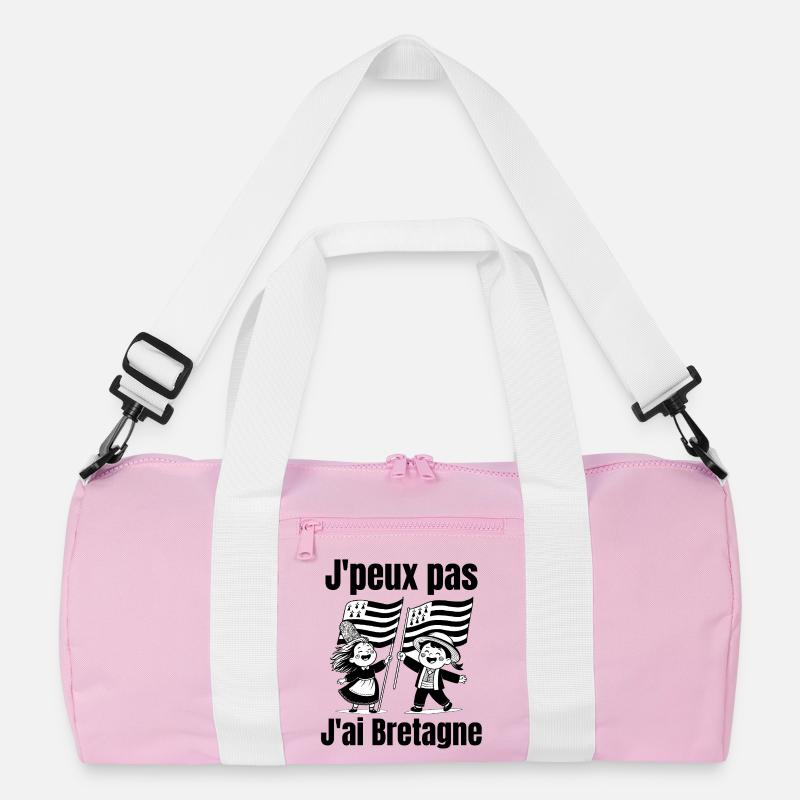 Brittany, ich bin ein Breton, lang lebe Brittany Recycelte Duffel Bag