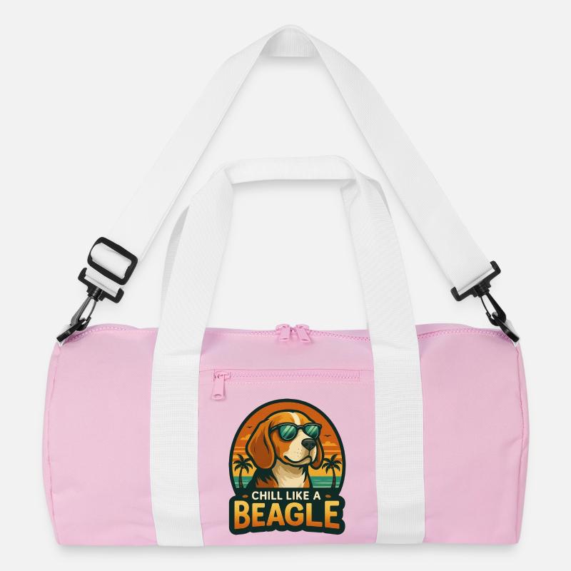 Chill Like A Beagle Recycelte Duffel Bag