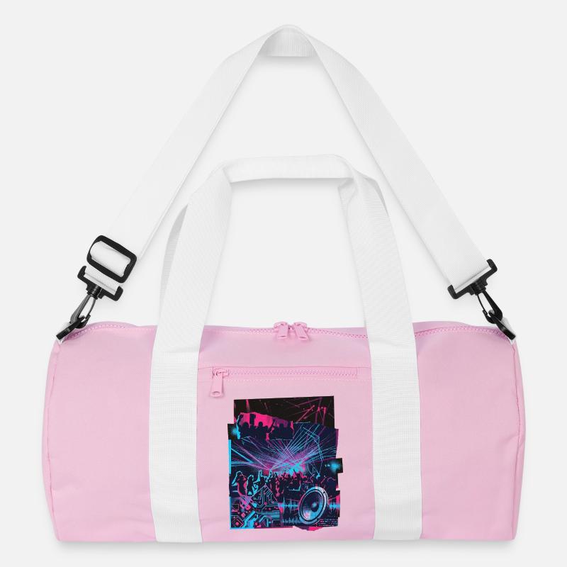 Techno Vintage Recycelte Duffel Bag