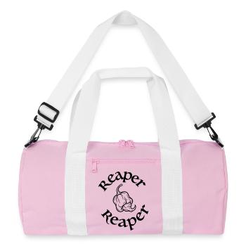 Carolina Reaper - Recycelte Duffel Bag - Rosa/Weiß - Vorne