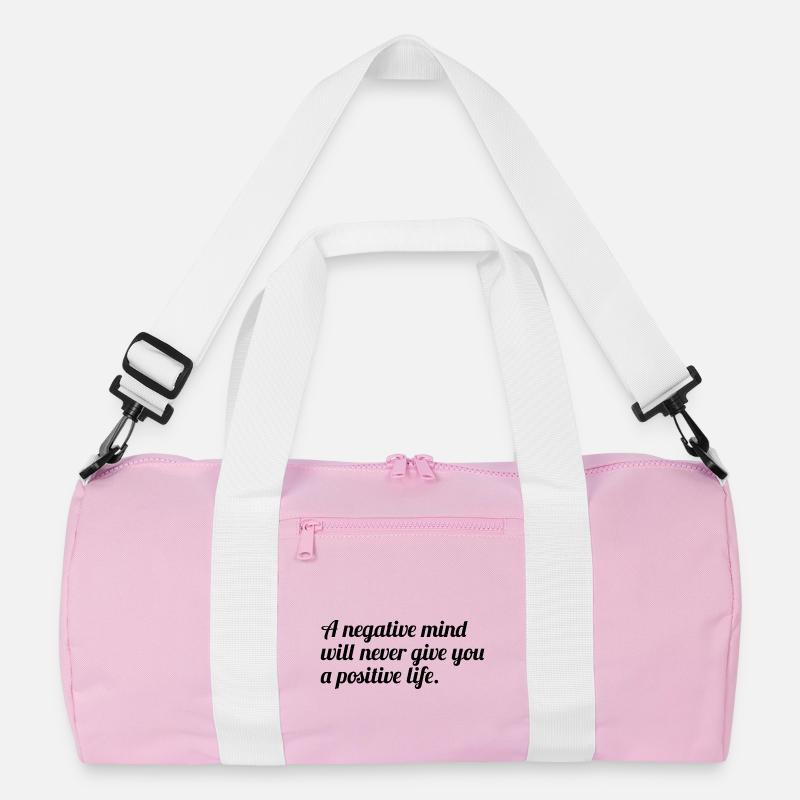 Motivierender Spruch Englisch  Recycelte Duffel Bag