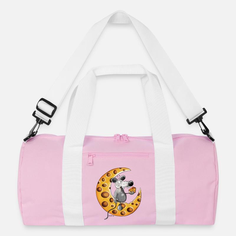 Maus liebt Käse Recycelte Duffel Bag