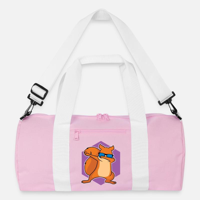 Tanzendes Eichhörnchen Recycelte Duffel Bag