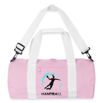 Handball - Recycled Duffel Bag - pink/white - Front