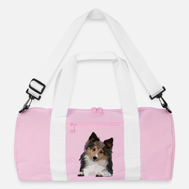 Dani, der Sheltie Recycelte Duffel Bag