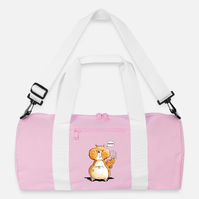 Hamster Mit Hamsterbacke I Spruch Statement Recycelte Duffel Bag