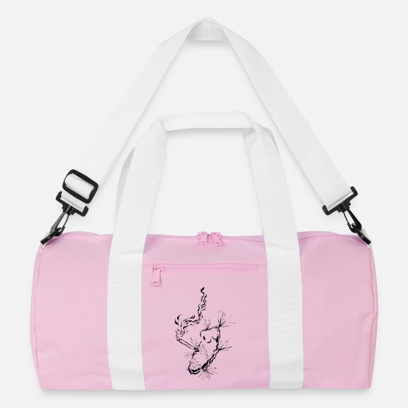 Zigarette Rauchen Recycelte Duffel Bag