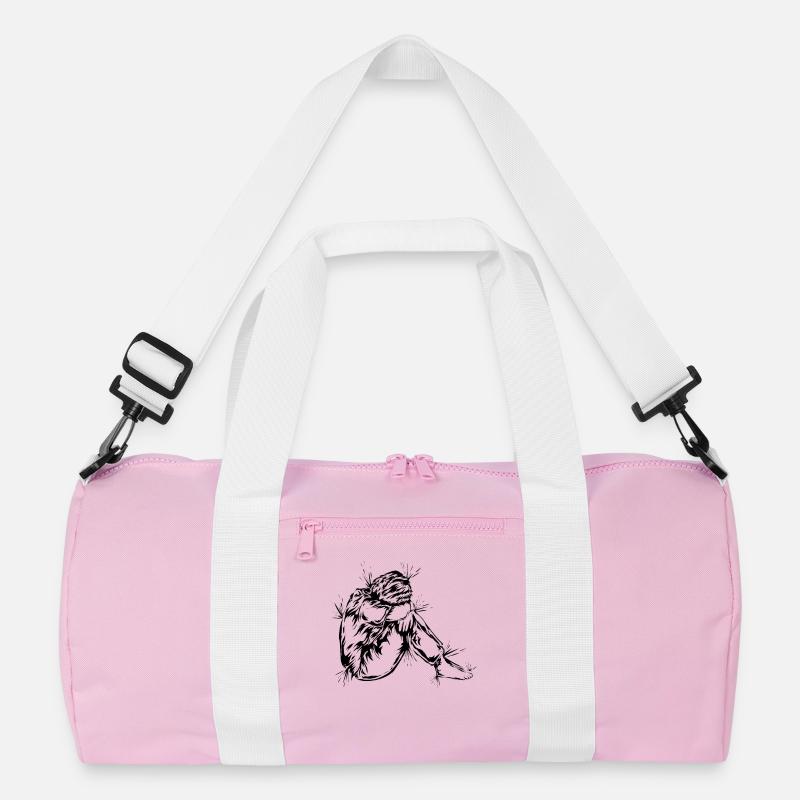 Grief Depression Recycled Duffel Bag