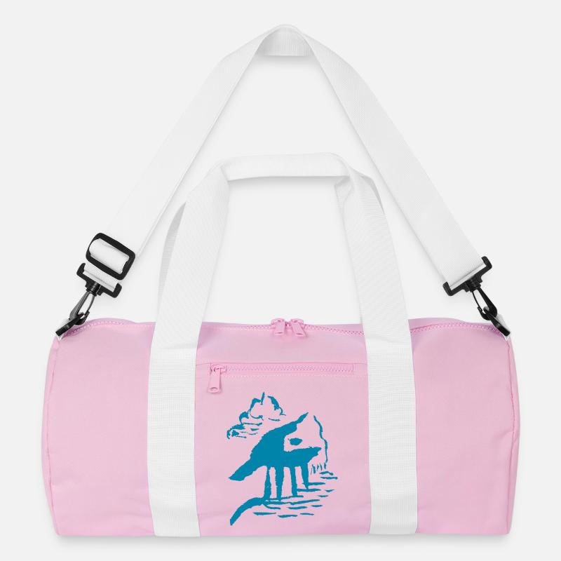 Abstract Recycled Duffel Bag