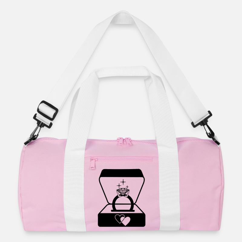 Juwelier Ehering in Box Recycelte Duffel Bag
