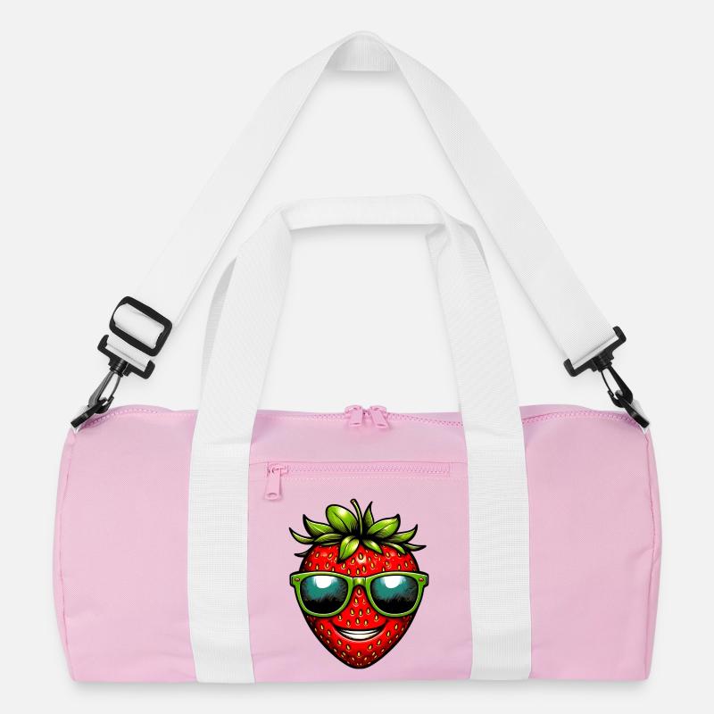 Erdbeeren Erdbeeren Recycelte Duffel Bag