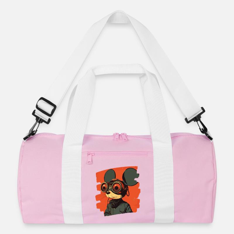 Mouse Retro Recycled Duffel Bag